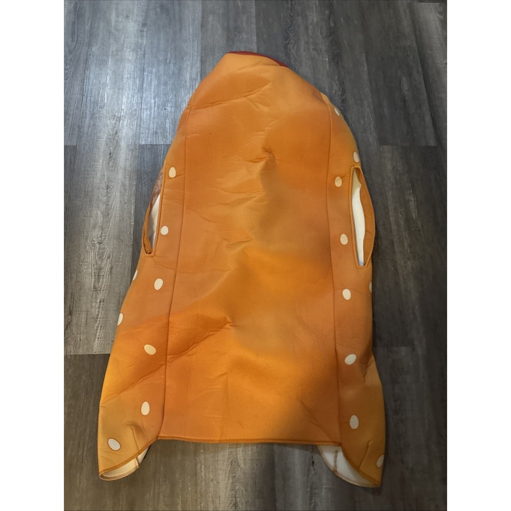 FALL GUYS Spirit Halloween Hot Dog Kids Costume Youth One Size Fits Most No Face - Picture 3 of 5